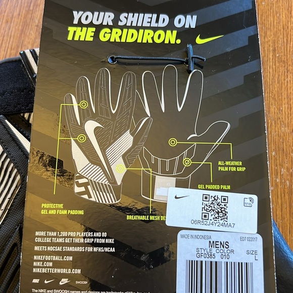 Nike D-Tack 5 Football Gloves NWT - Picture 7 of 7